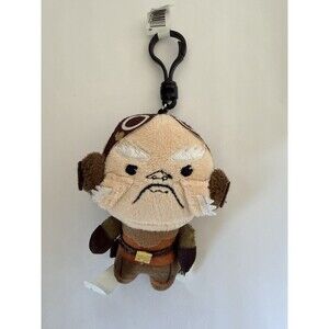 Star Wars The Mandalorian Kuiil Plush Keychain Clip-On 4” Monogram International